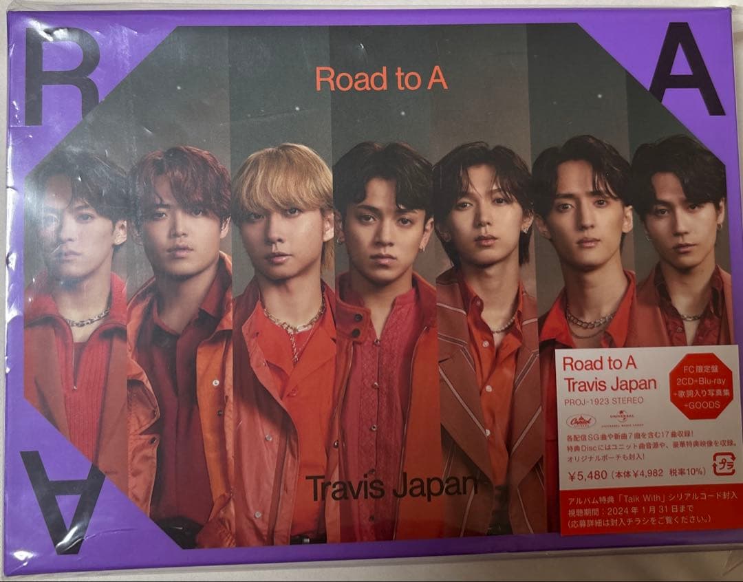 m**様 TravisJapan RoadtoA FC盤 ポーチ付き