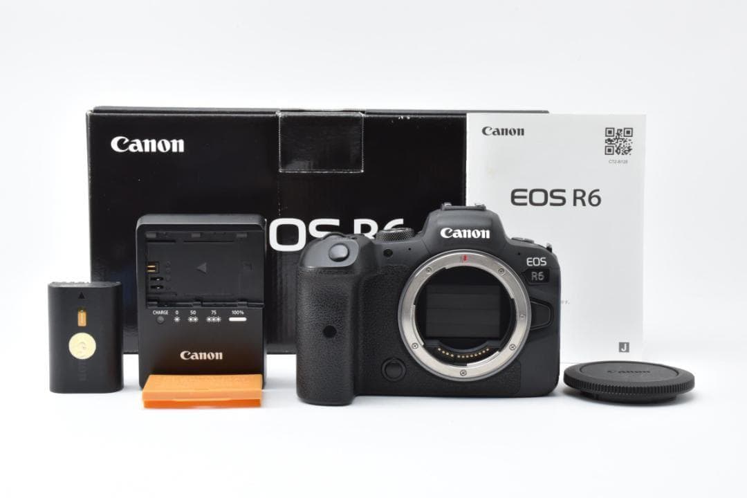 ★美品★ Canon EOS R6 キヤノン フルサイズ ミラーレス一眼カメラ