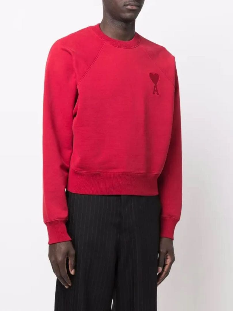 【美品】Ami de Coeur スウェット レッド　アミパリス