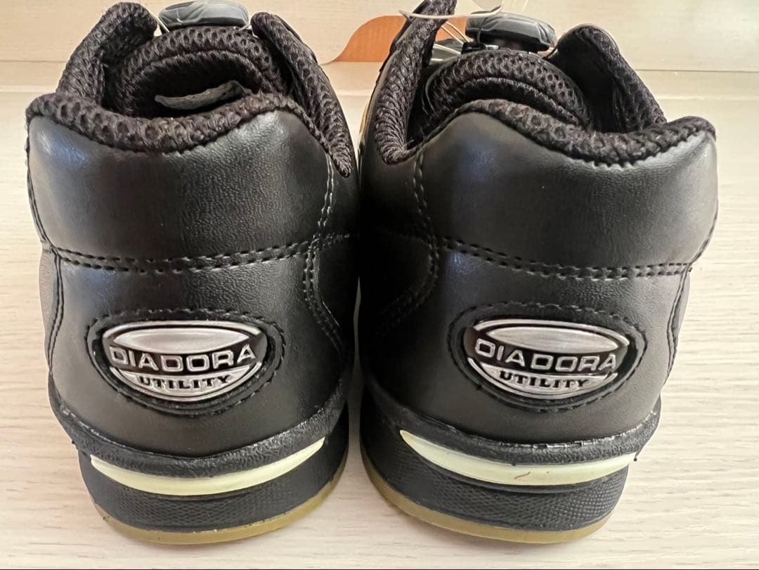 DIADORA FC-292 安全靴 26.5cm ブラック/ゴールド