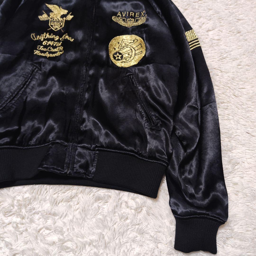 ジャケット・アウター AVIREX SOUVENIR JACKET FIFTH AIR FORCE