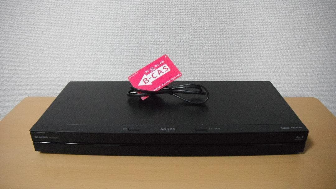 シャープ ブルーレイレコーダー 「BD-NS520」 動作品