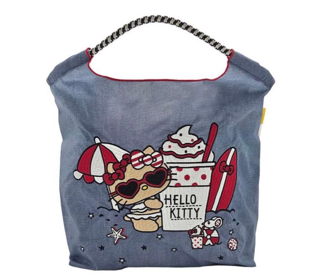 【新品未使用】ボールアンドチェーン 日焼けキティ BEACH（M）DENIM