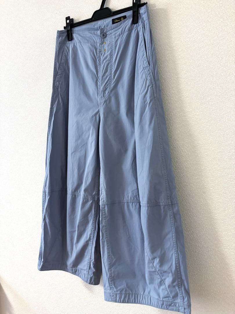 りんドゥロワー　カーゴパンツ　ブルーグレー 36 コットン