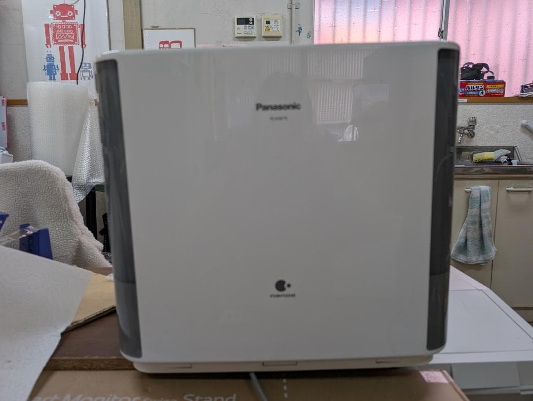 Panasonic ヒートレスファン 気化式加湿機 FE-KXF15-W