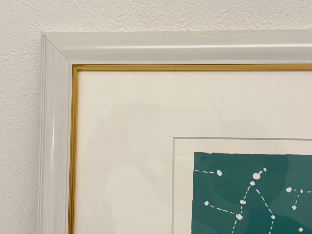 柳原良平　に志き丸　額　リトグラフ　版画　シール付　4/50