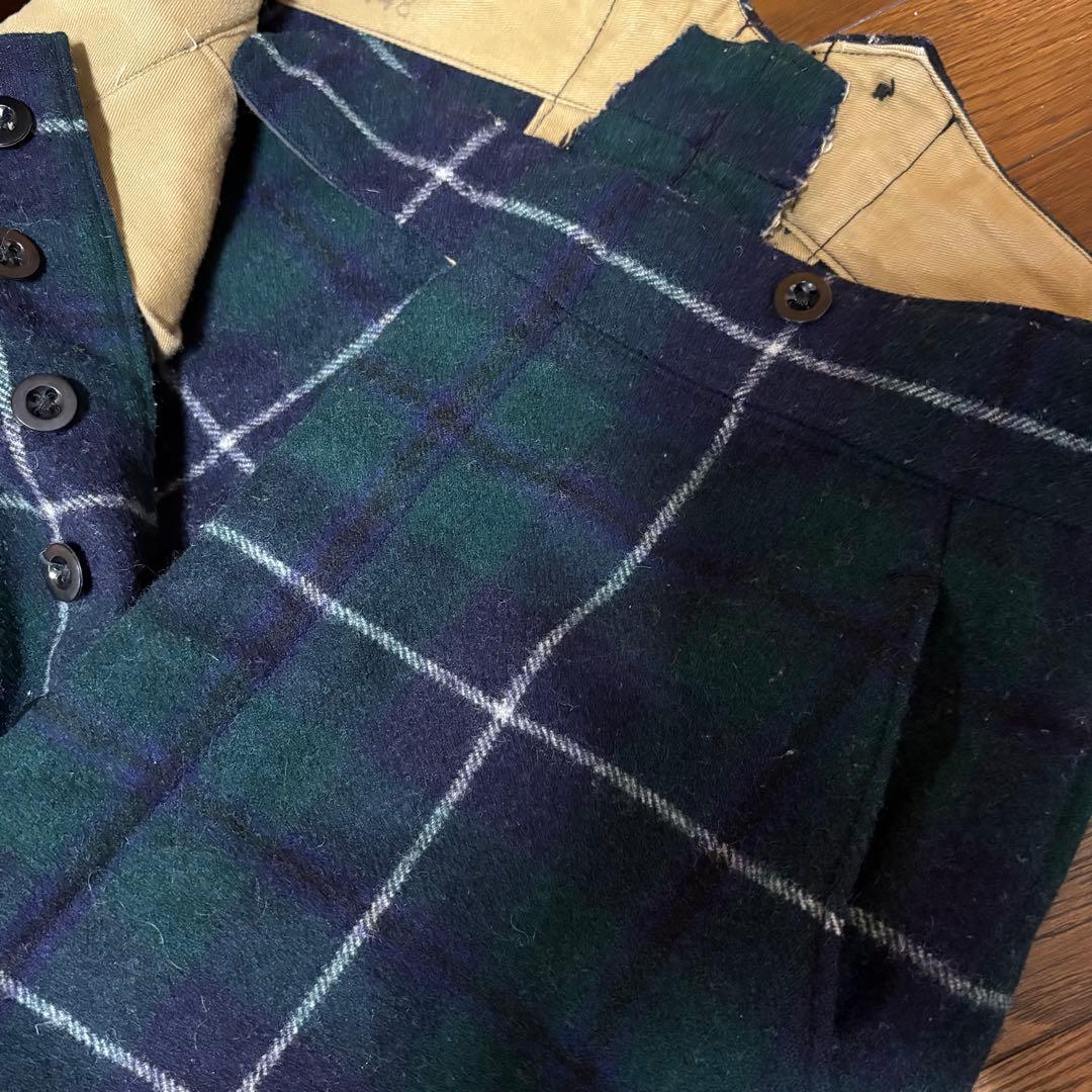 40's 50's スコットランド軍 セレモニーパンツ ブラックウォッチ