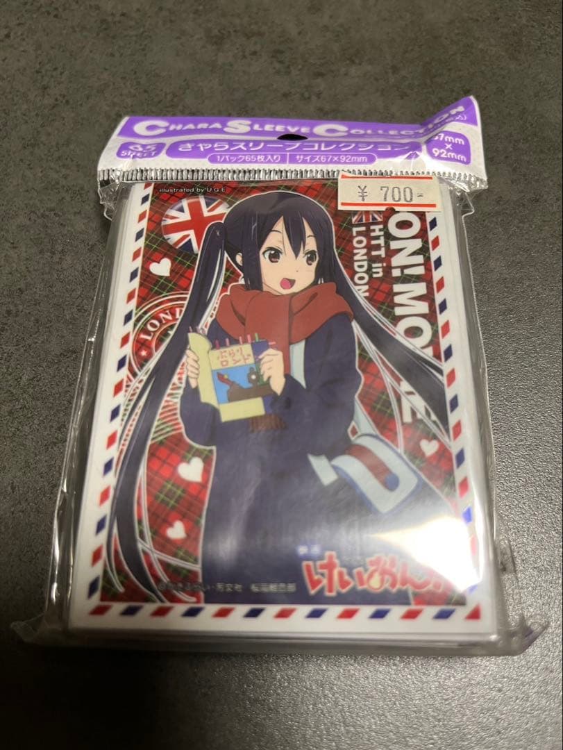 【新品、未開封】 映画「けいおん！」 きゃらスリーブコレクション 4点セット