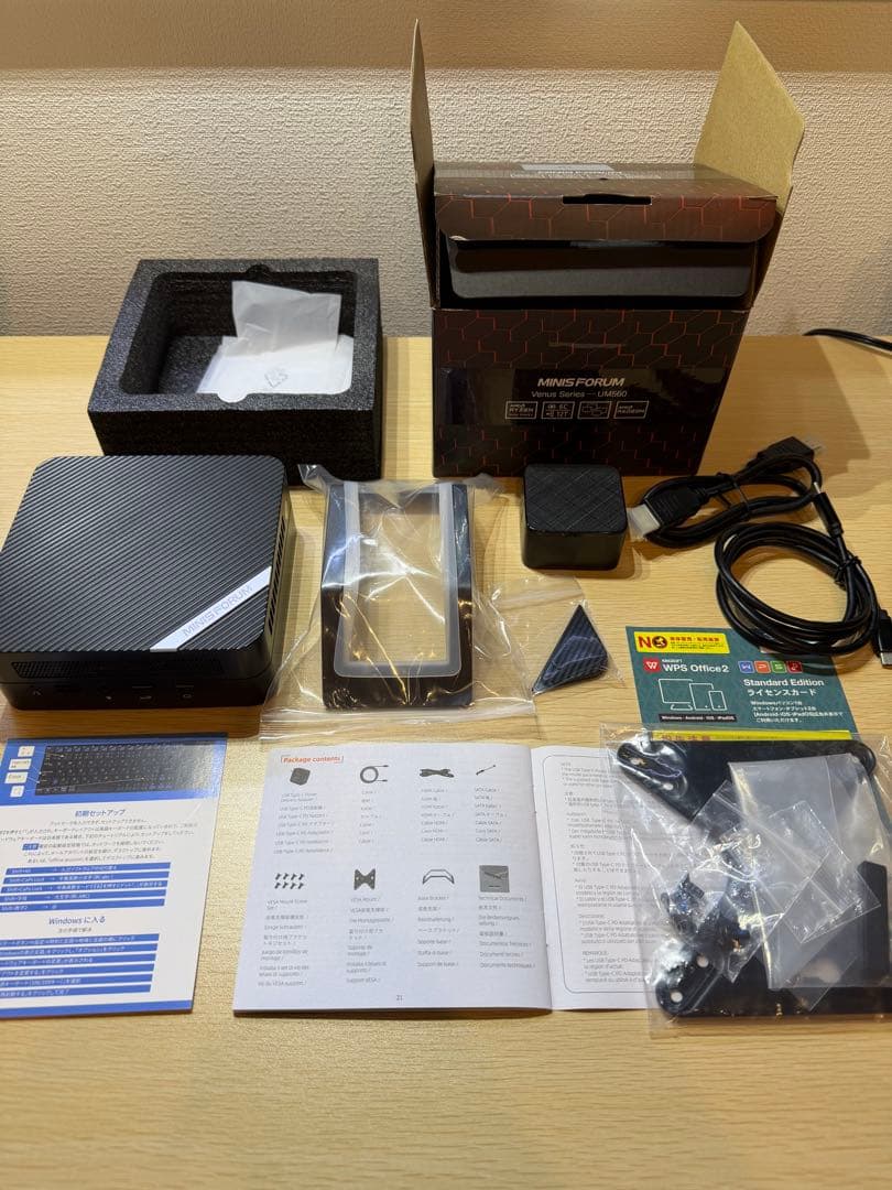 UM560 Ryzen 5 5625U／16GB ／512GB+128GB