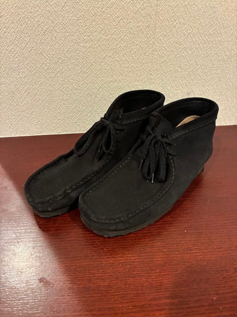 クラークス ワラビー ブラック 26.0cm