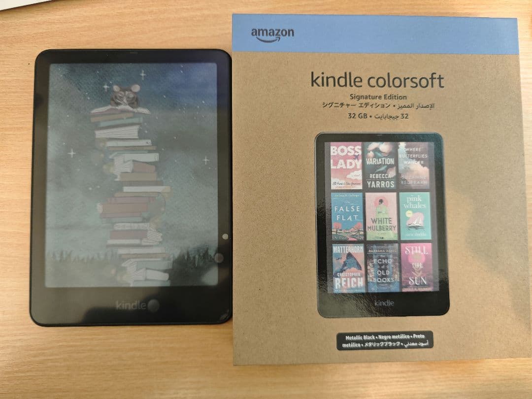 電子書籍リーダー本体 kindle colorsoft Signature Edition 32GB