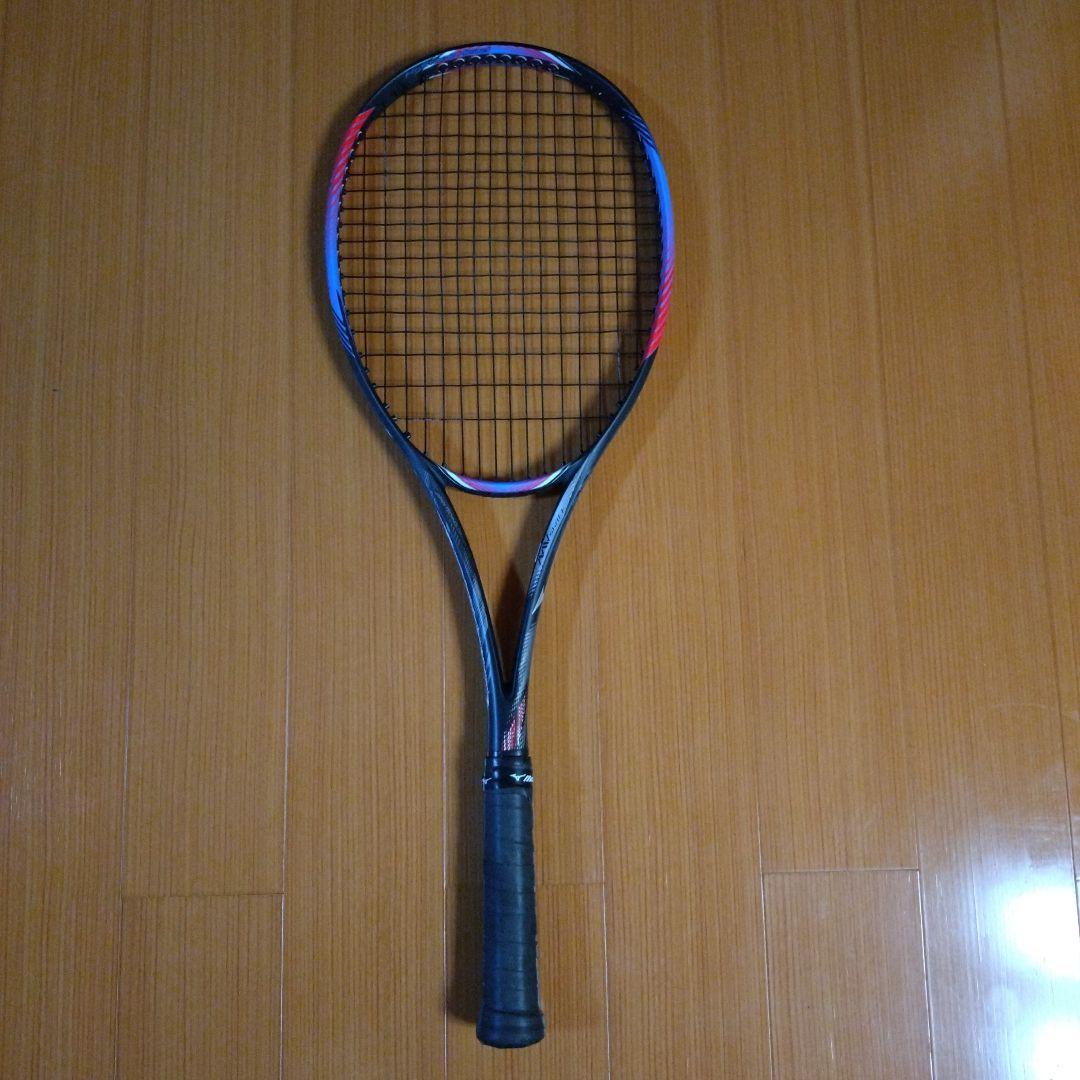 Mizuno D FORCE v-10ソフトテニスラケット前衛用【美品即使用可】