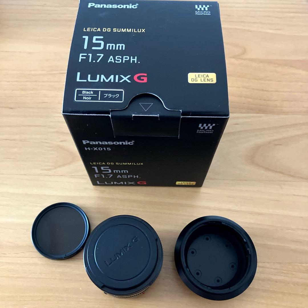パナソニック　LEICA DG SUMMILUX 15mm F1.7 ASPH.