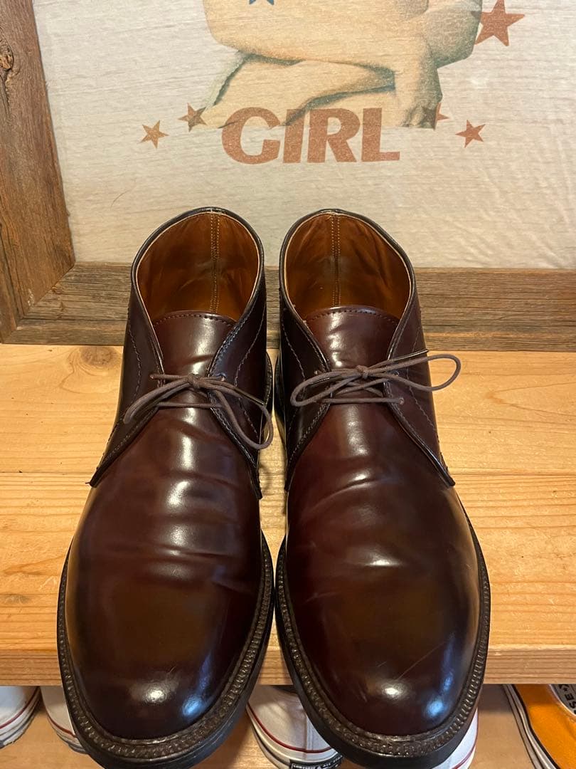 な*郎様 オールデン Alden 1339 コードバン チャッカブーツ 13 C