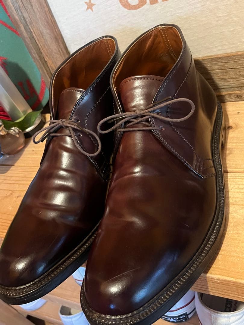 な*郎様 オールデン Alden 1339 コードバン チャッカブーツ 13 C