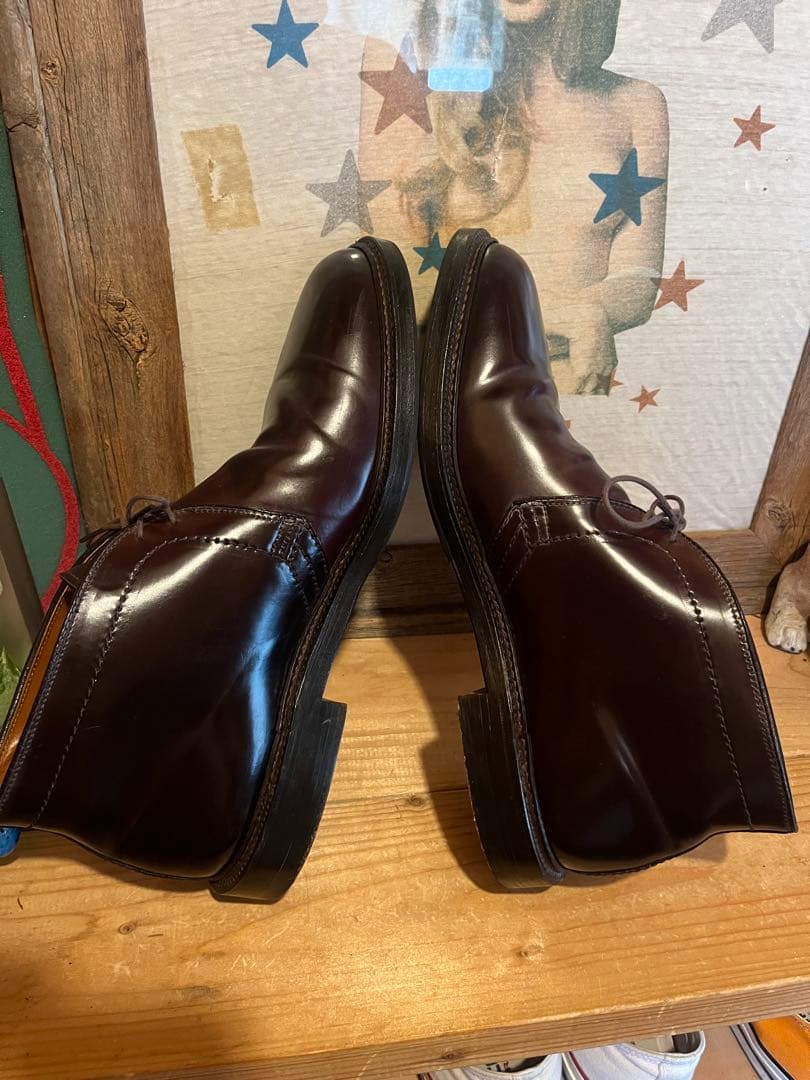 な*郎様 オールデン Alden 1339 コードバン チャッカブーツ 13 C