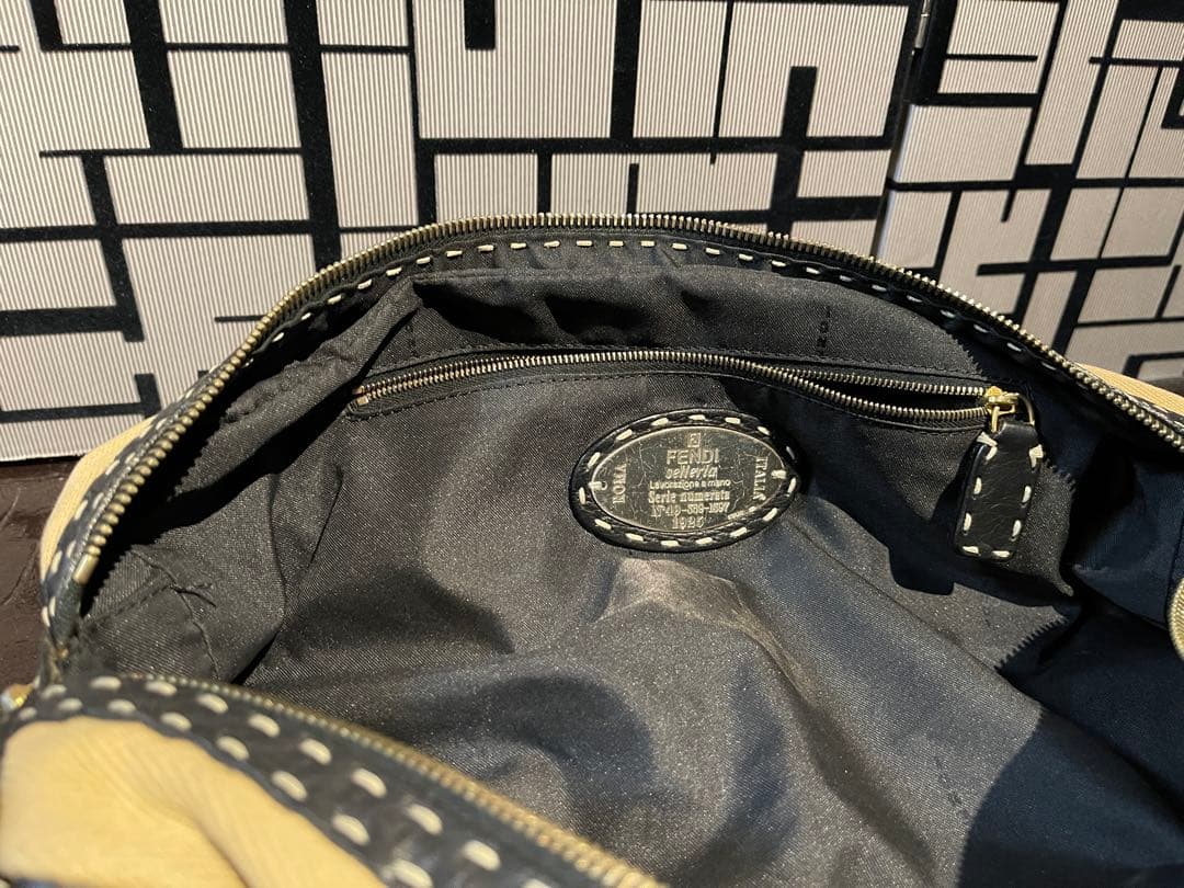 FENDI フェンディ　ドラムバック