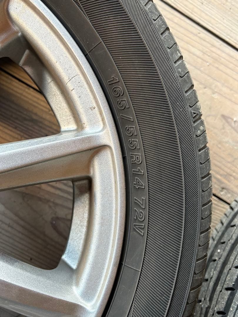 タイヤ・ホイール YOKOHAMA BluEarth-ES 165/55/r14 72V