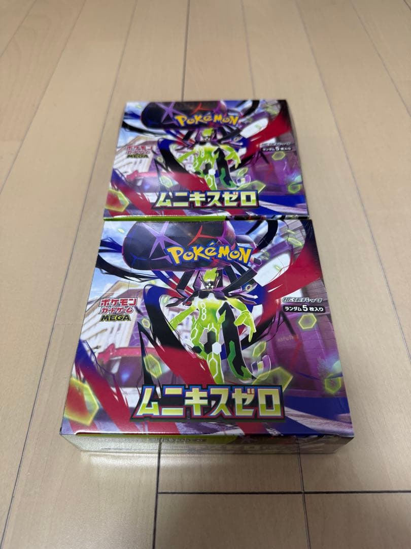 2BOX シュリンク有り ムニキスゼロ ポケモンカード MEGA