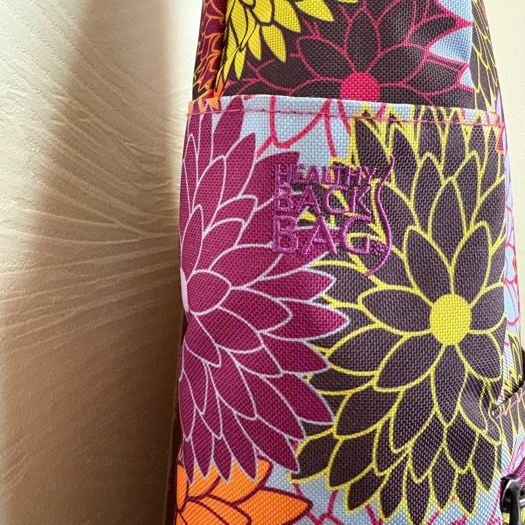 美品　ヘルシー バックバッグ Sサイズ マルチカラー