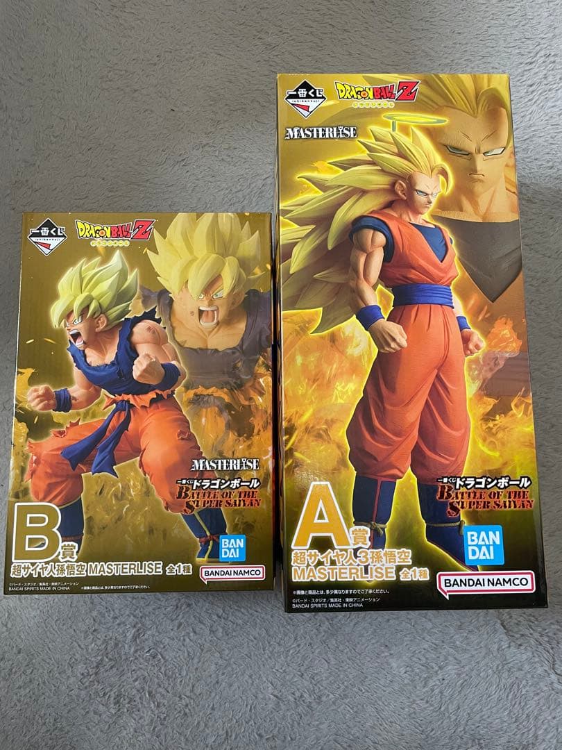 一番くじ　ドラゴンボールZ MASTERLISE A賞　B賞　セット
