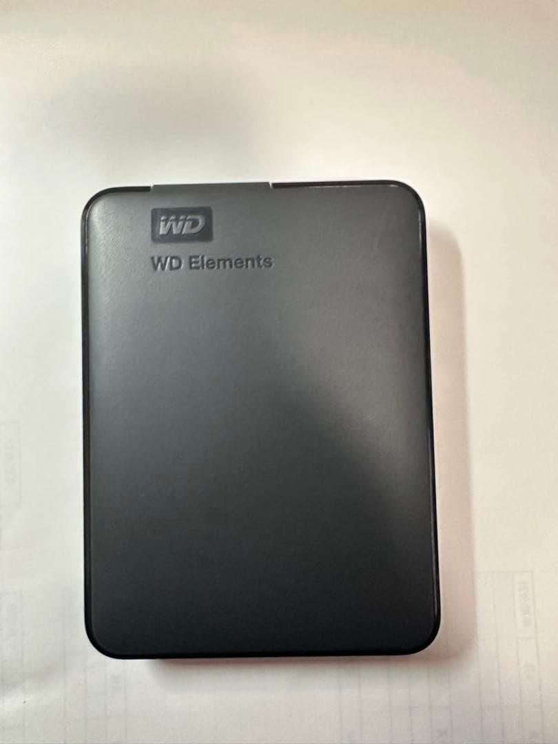 Western Digital 5TB 外付けHDD USB3.0 動作確認済み