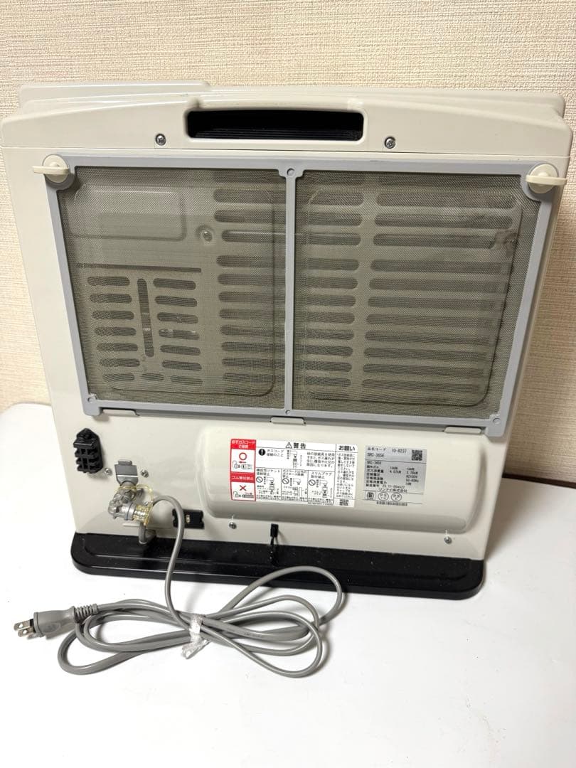 ガスファンヒーター　都市ガス用　2023年11月製造　リンナイRinnai極美品