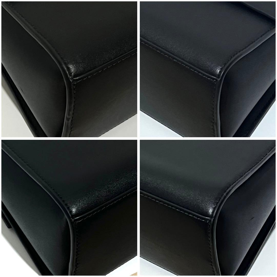 美品✨CELFORD（セルフォード） トップハンドルバッグ ブラック