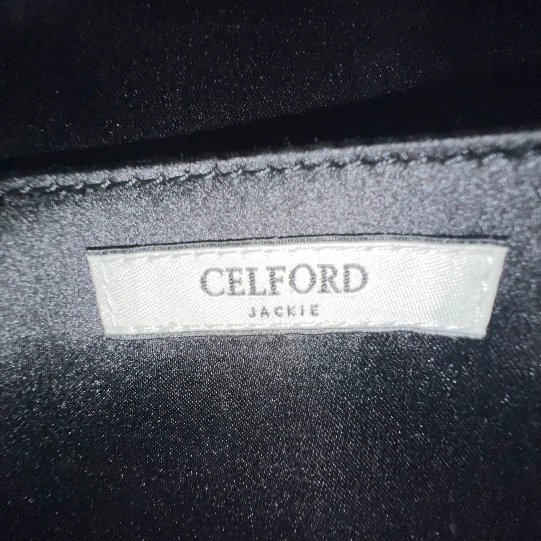美品✨CELFORD（セルフォード） トップハンドルバッグ ブラック
