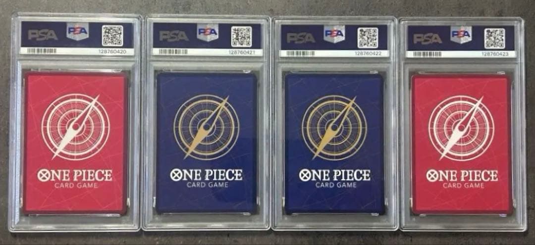 【ワンピースカード】　シャンクス　ロジャー　神避　PSA10　連番