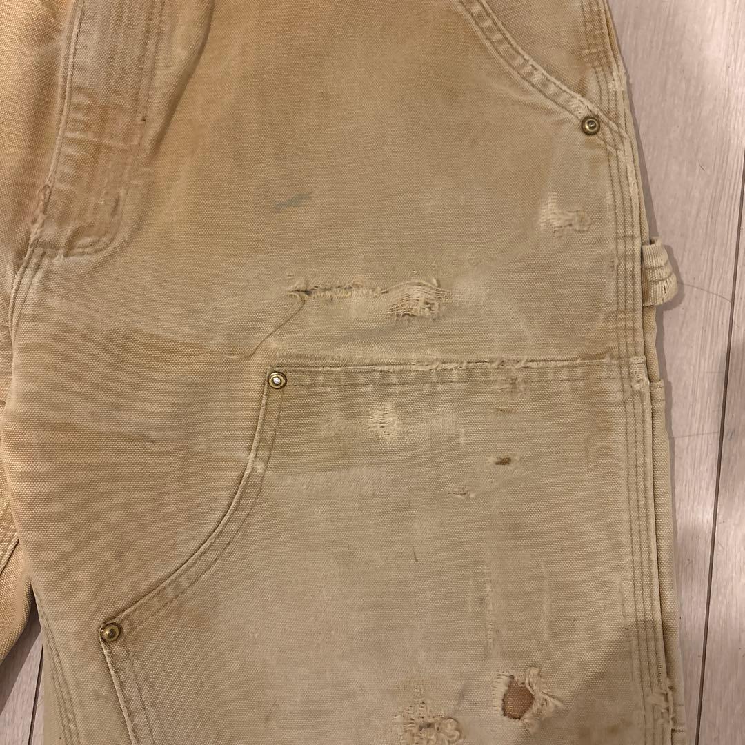 USA製 carhartt カーハート ペインターパンツ ダブルニー