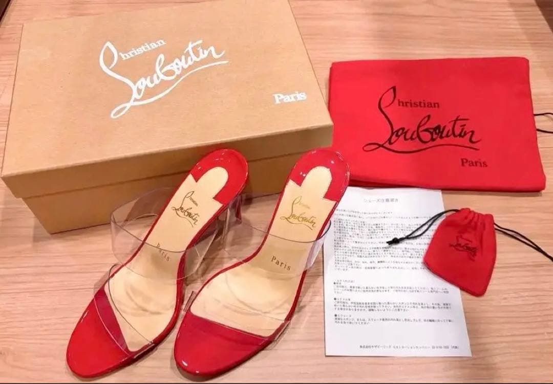 《新品・未使用》Christian Louboutin♡サンダル ミュール 37