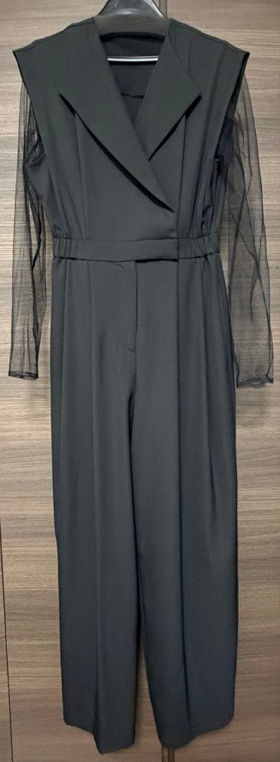 【数時間のみ着用】シアートップス オールインワン パンツドレス