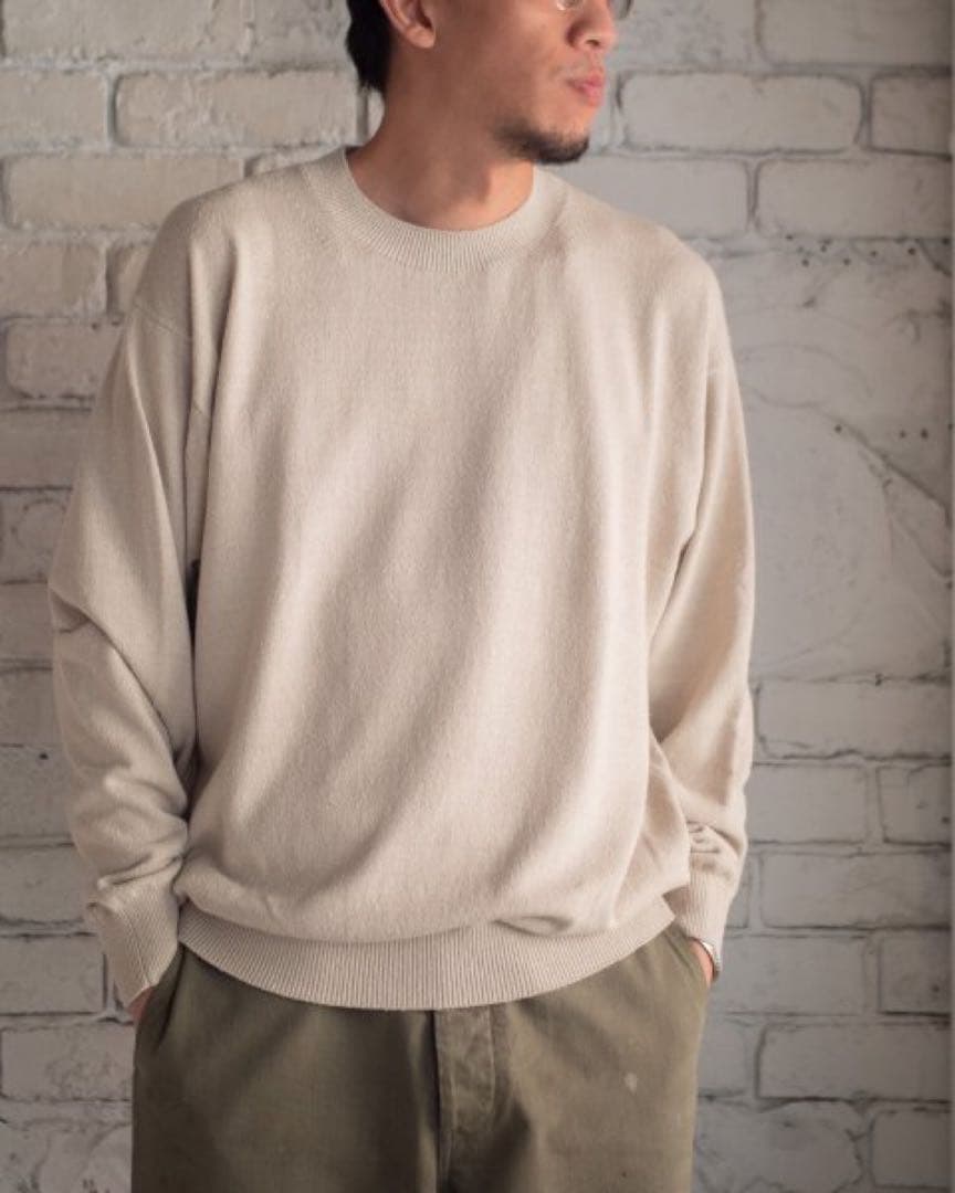 【原価4万円以上 美品】BATONER CASHMERE/SILK ニット