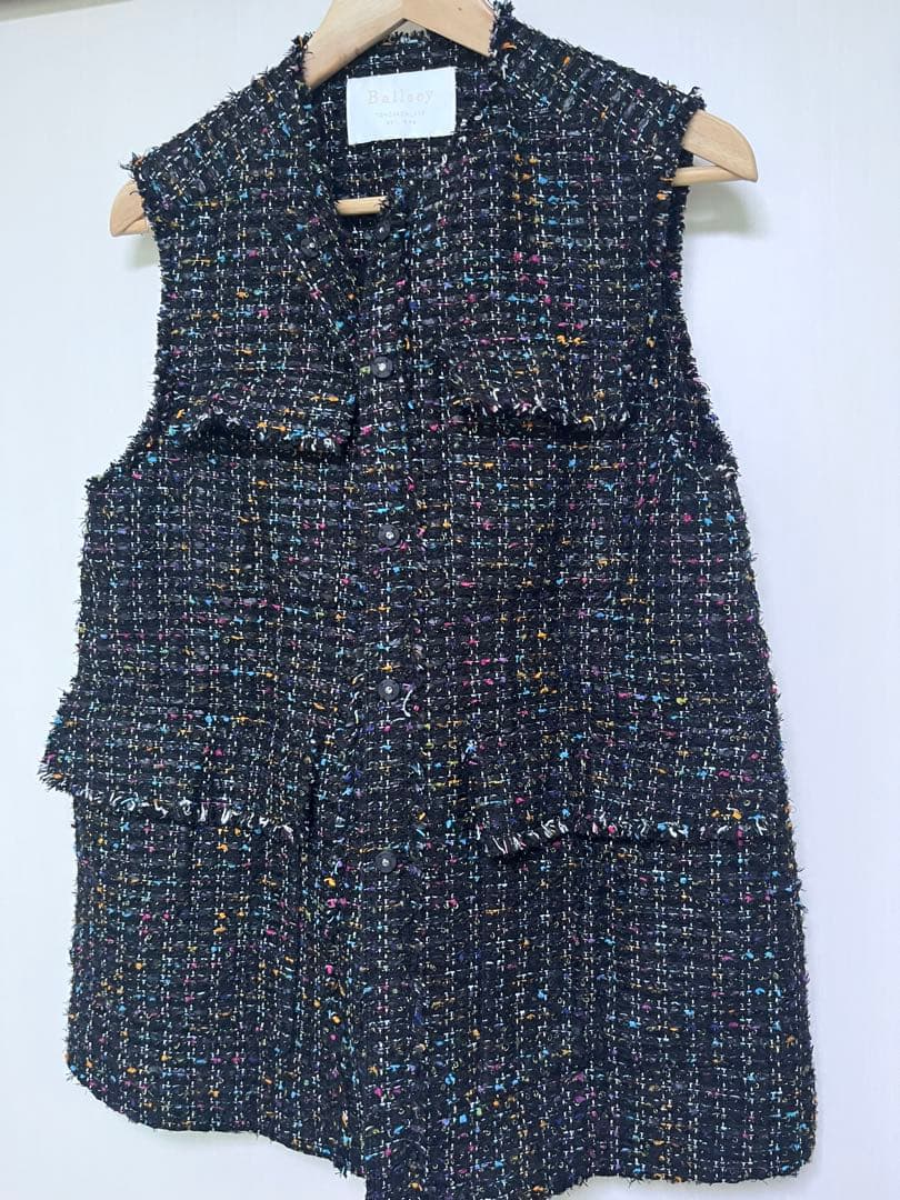 Balbey ツイードジレ　美品