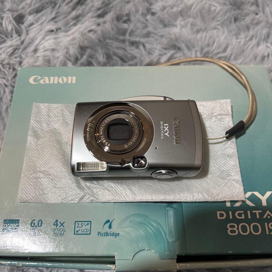 Canon IXY DIGITAL 800 IS シルバー