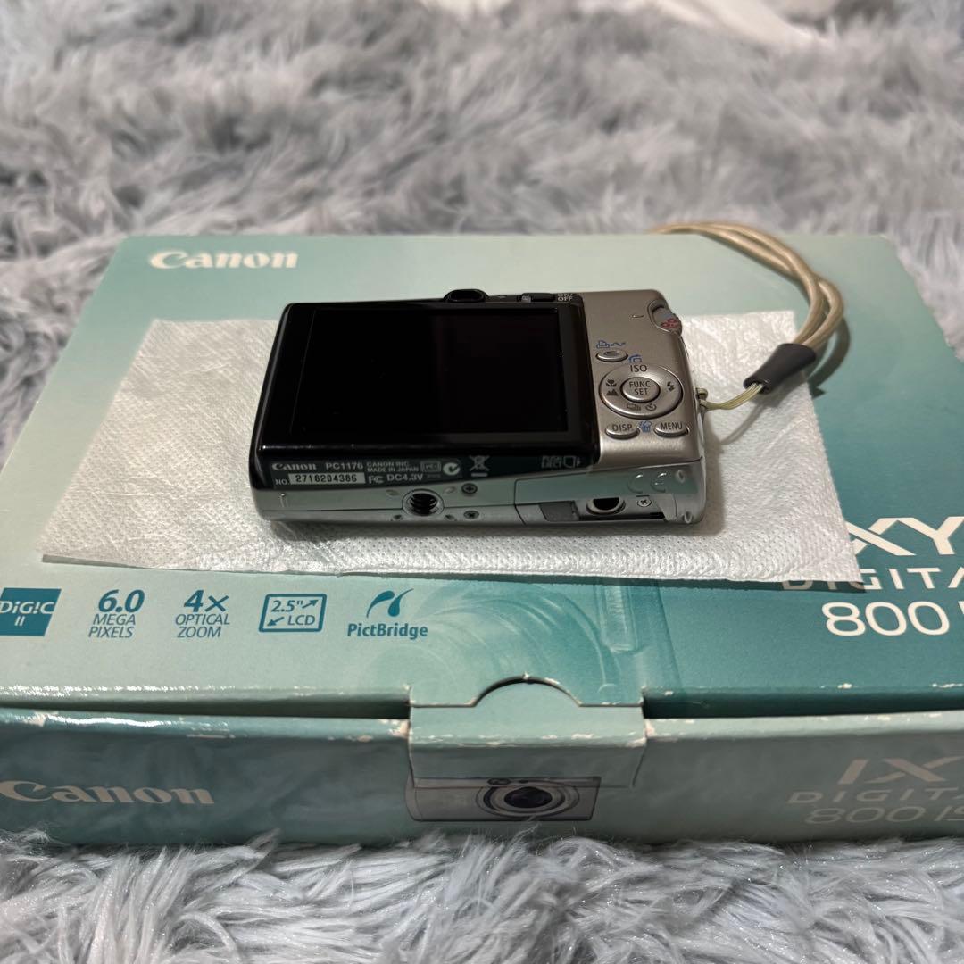 Canon IXY DIGITAL 800 IS シルバー