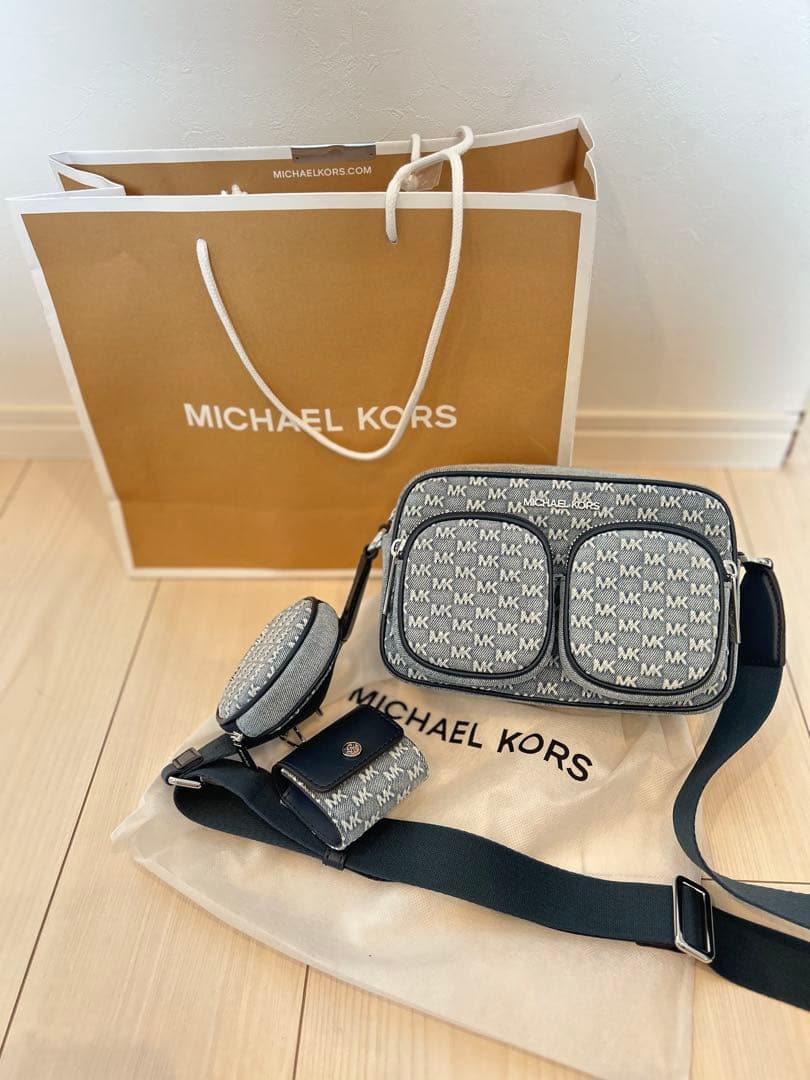 マイケルコース クロスボディバック デニム