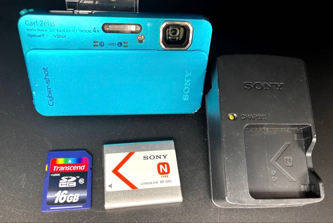 【SONY】 Cyber-shot コンパクトデジタルカメラ 青