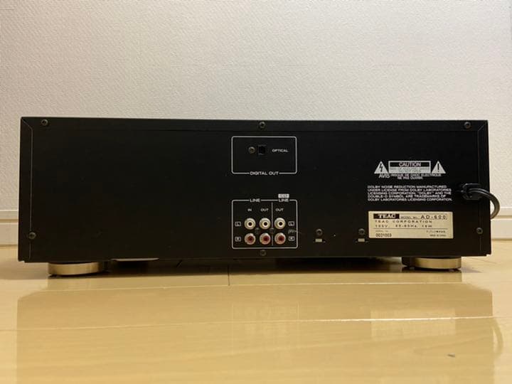 【送料込み】TEACティアックAD-600 音の速さが変えられる