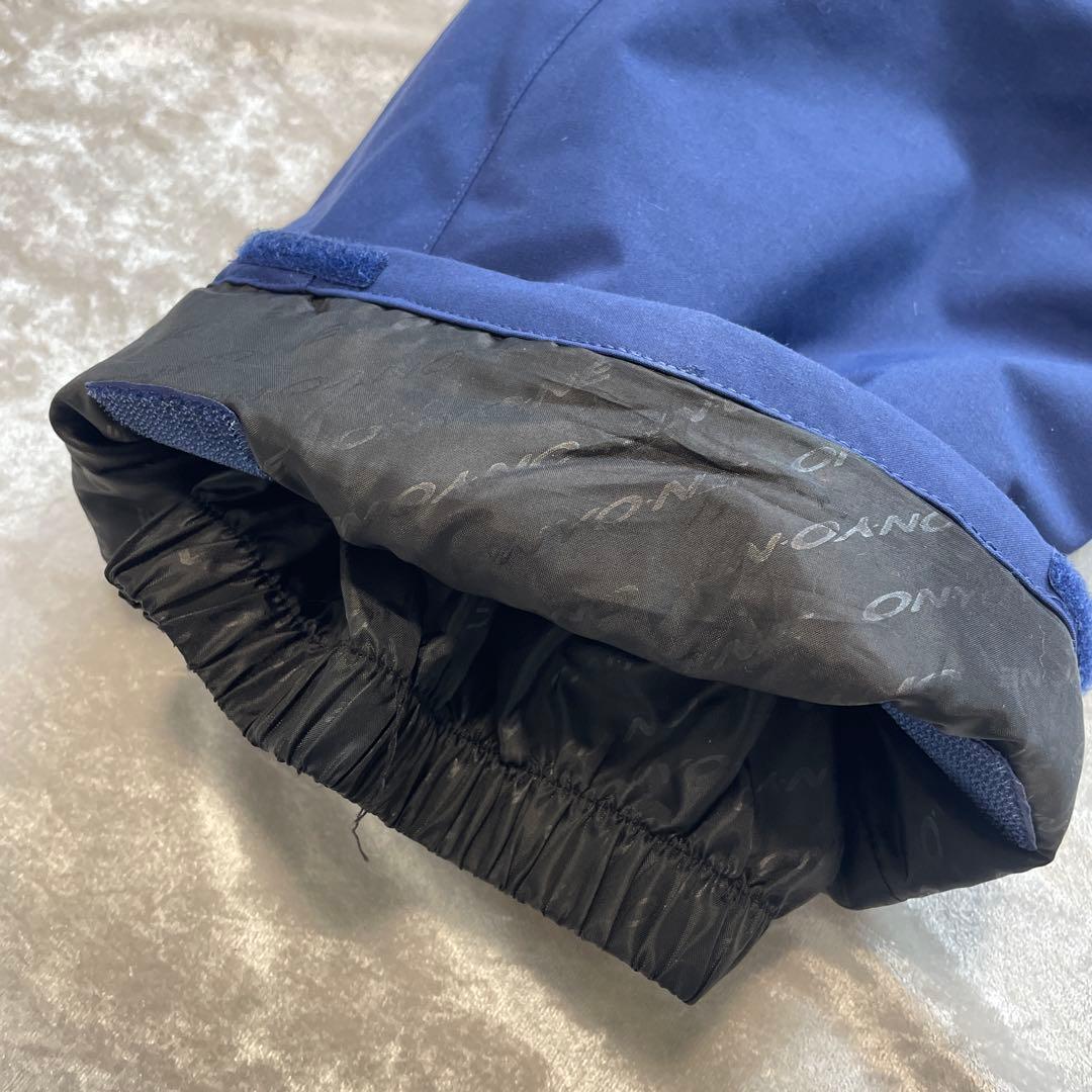 ま*と様 オンヨネ　スキーウェア　水色　ネイビー　パンツ　ジャケット　セット　上