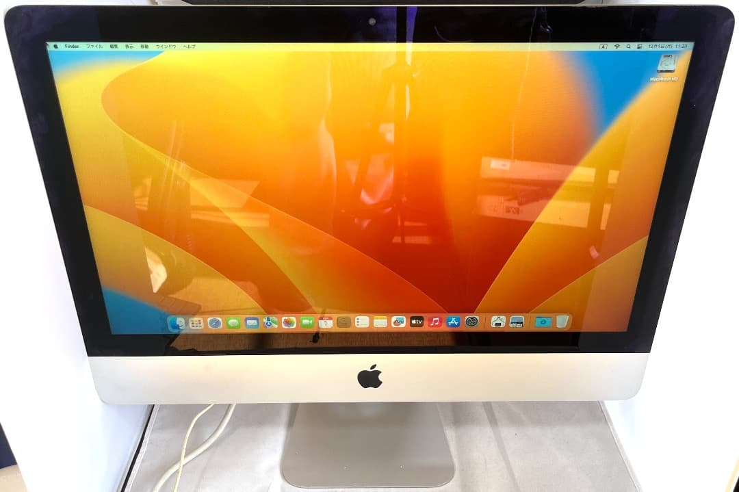 iMac （Late 2015） 21.5型 SSD換装 Venturaで稼働