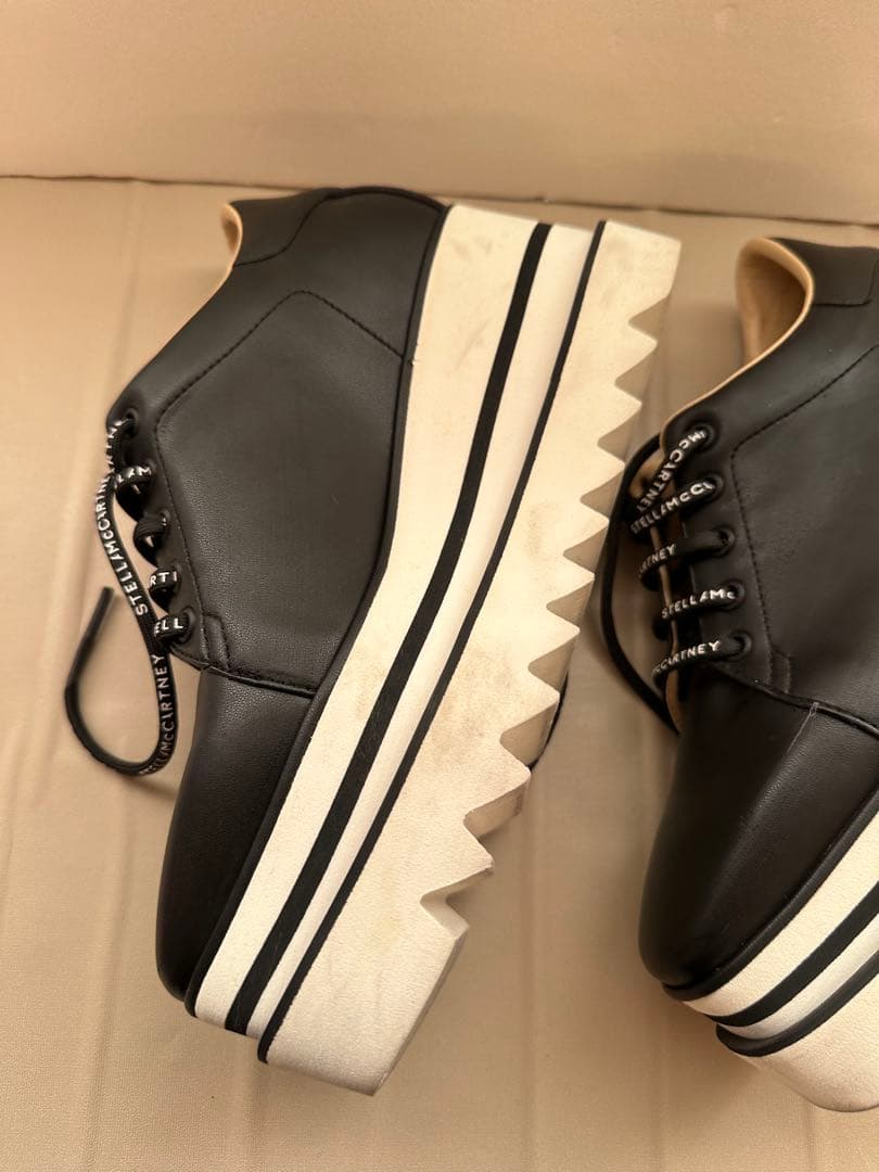 STELLA McCARTNEY スニークエリス❣️ブラック 24センチ