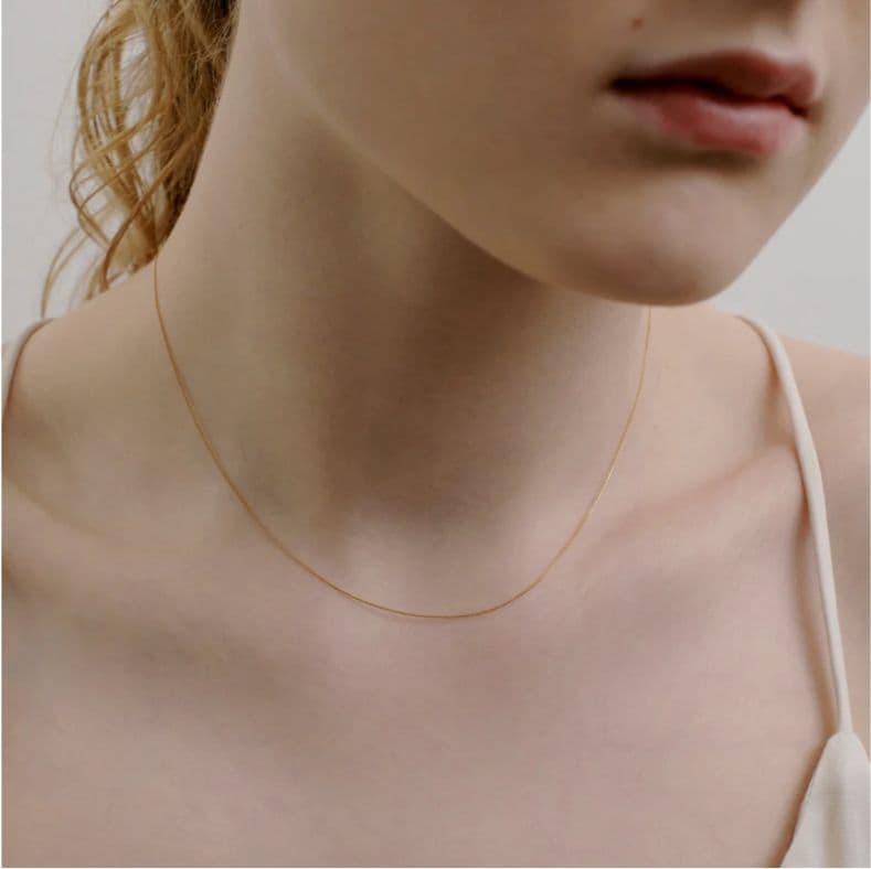 ルボンボン　K18 sophie necklace　ソフィーネックレス