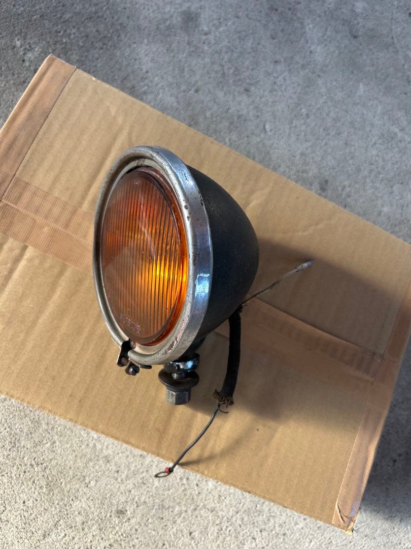 m*o様 ビンテージ　ヘッドライト　当時物　ナックル　パン　ショベル　12v使用