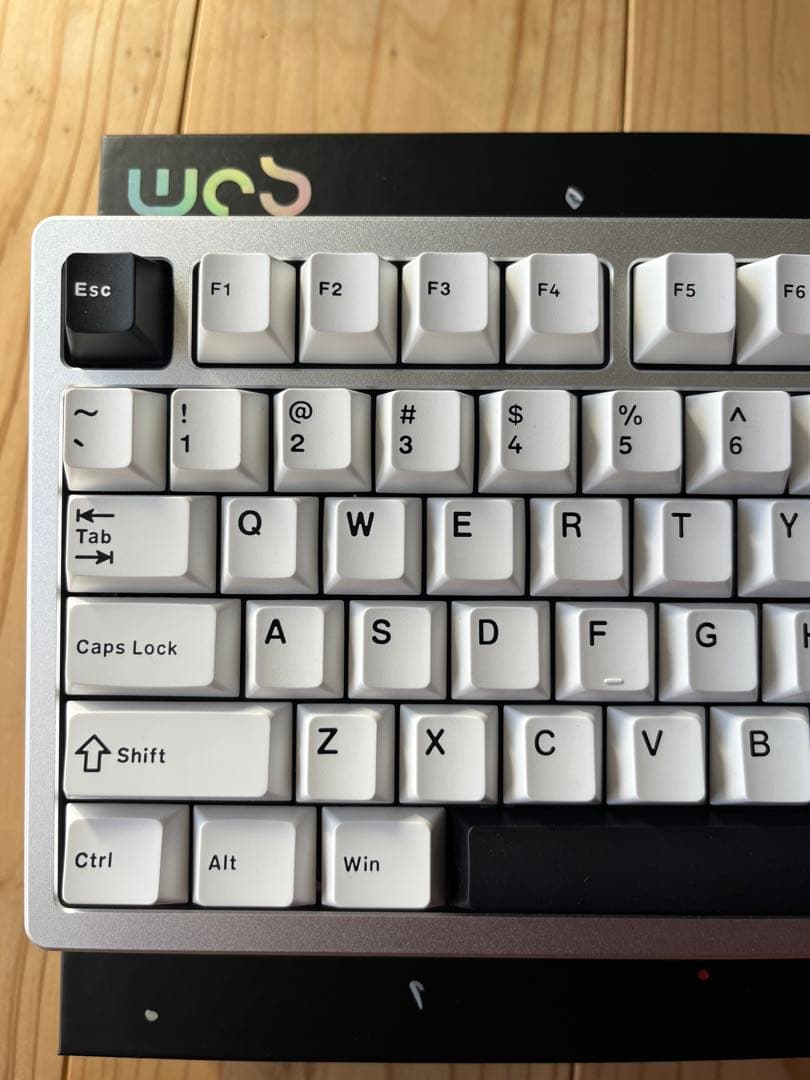 RAINY75 Lite シルバー キーボード 本体 (箱付き)