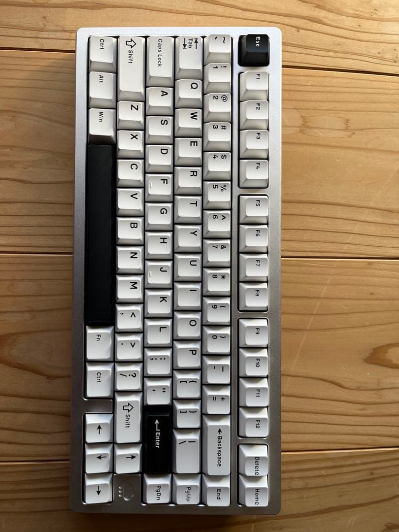 RAINY75 Lite シルバー キーボード 本体 (箱付き)