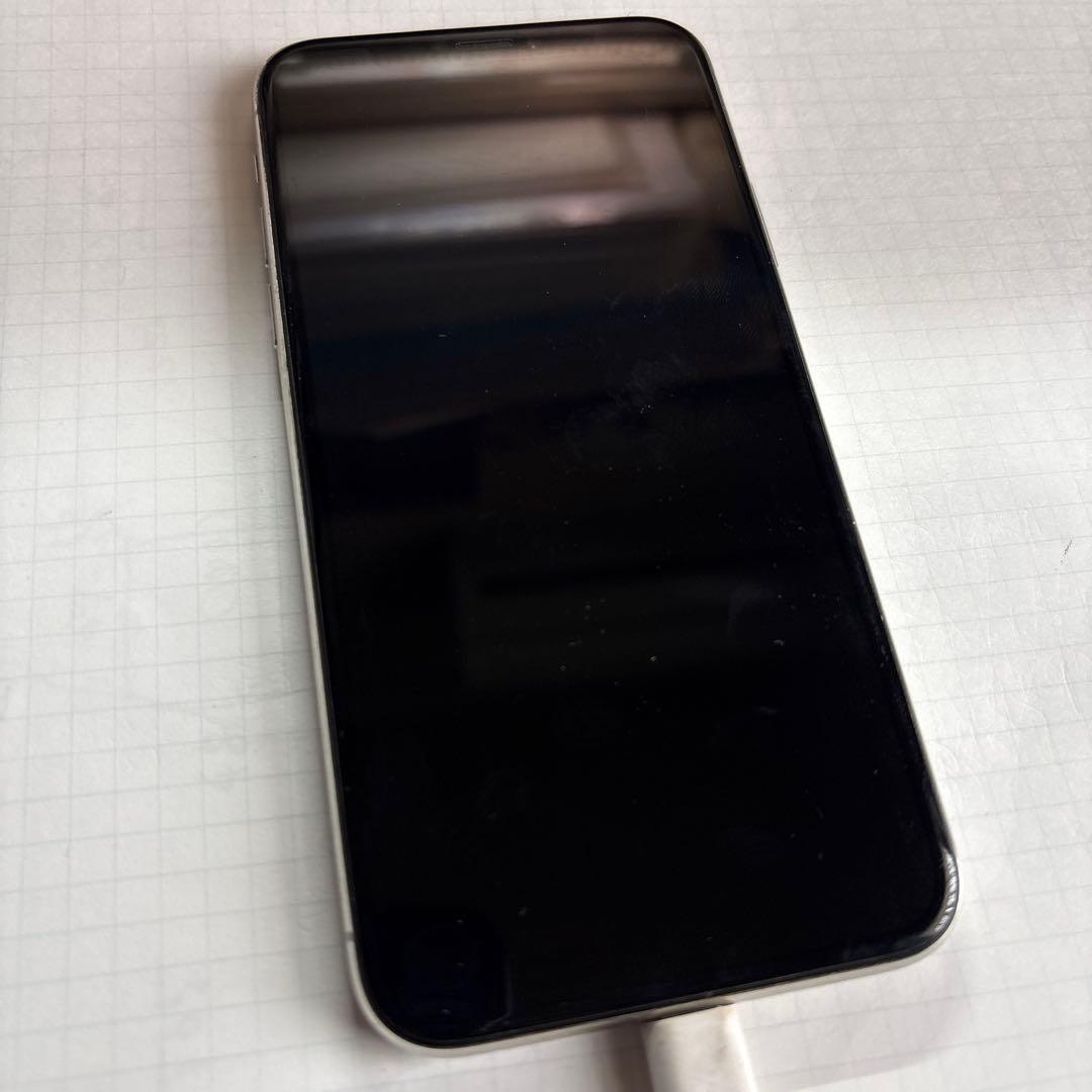 iPhoneX 64GB シルバー SIMロック解除済