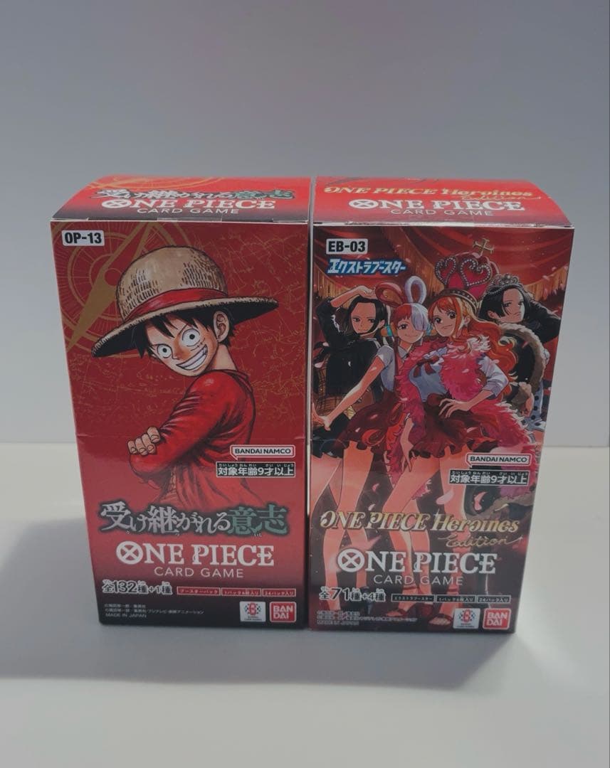 ワンピースカード 受け継がれる意志1ボックス　ヒロインズエディション1ボックス