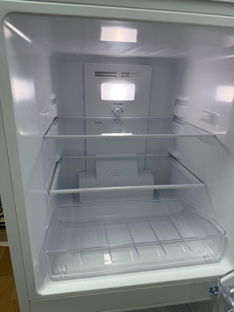 ホワイト冷蔵庫 上下二段式